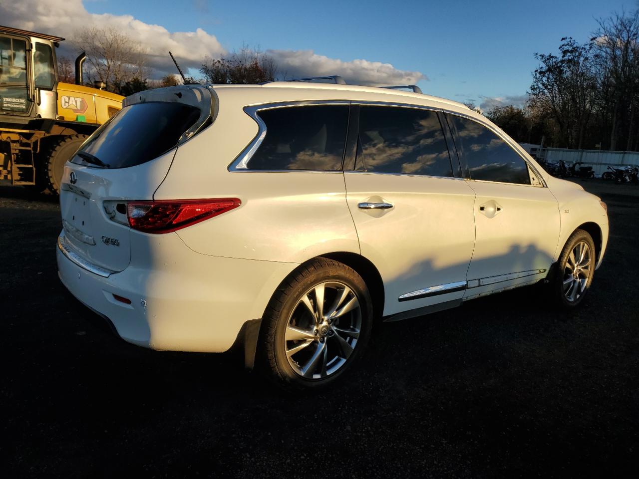 2014 Infiniti Qx60 white null gas 5N1AL0MN5EC539636 photo #4