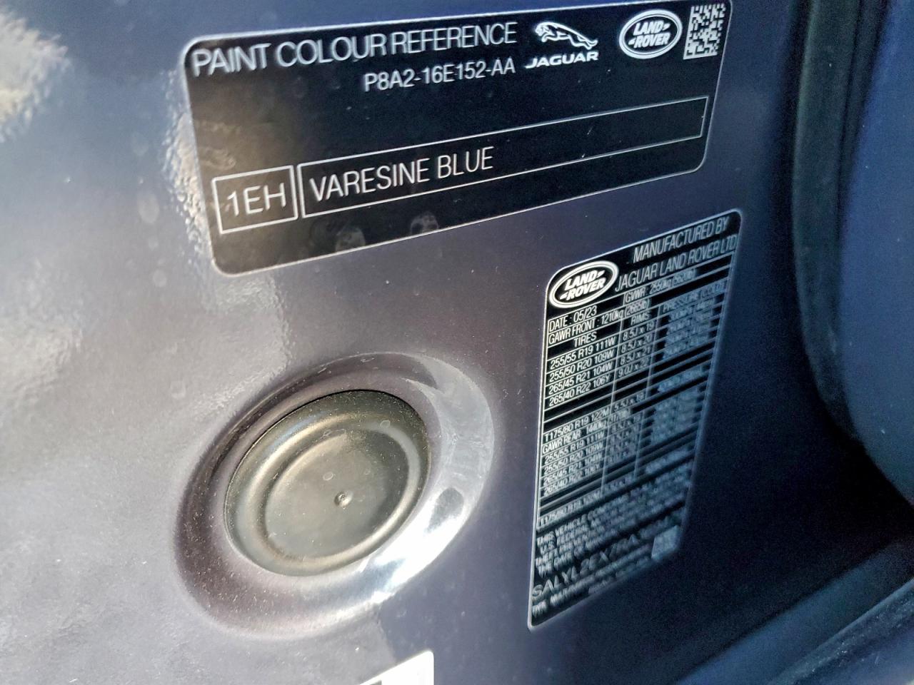 2024 Land Rover Range Rover Velar Dynamic Se VIN: SALYL2EX7RA369479 Lot: 94327305