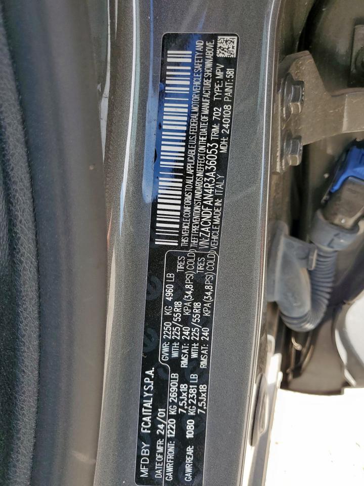 2024 Dodge Hornet Gt VIN: ZACNDFAN4R3A36053 Lot: 92089445