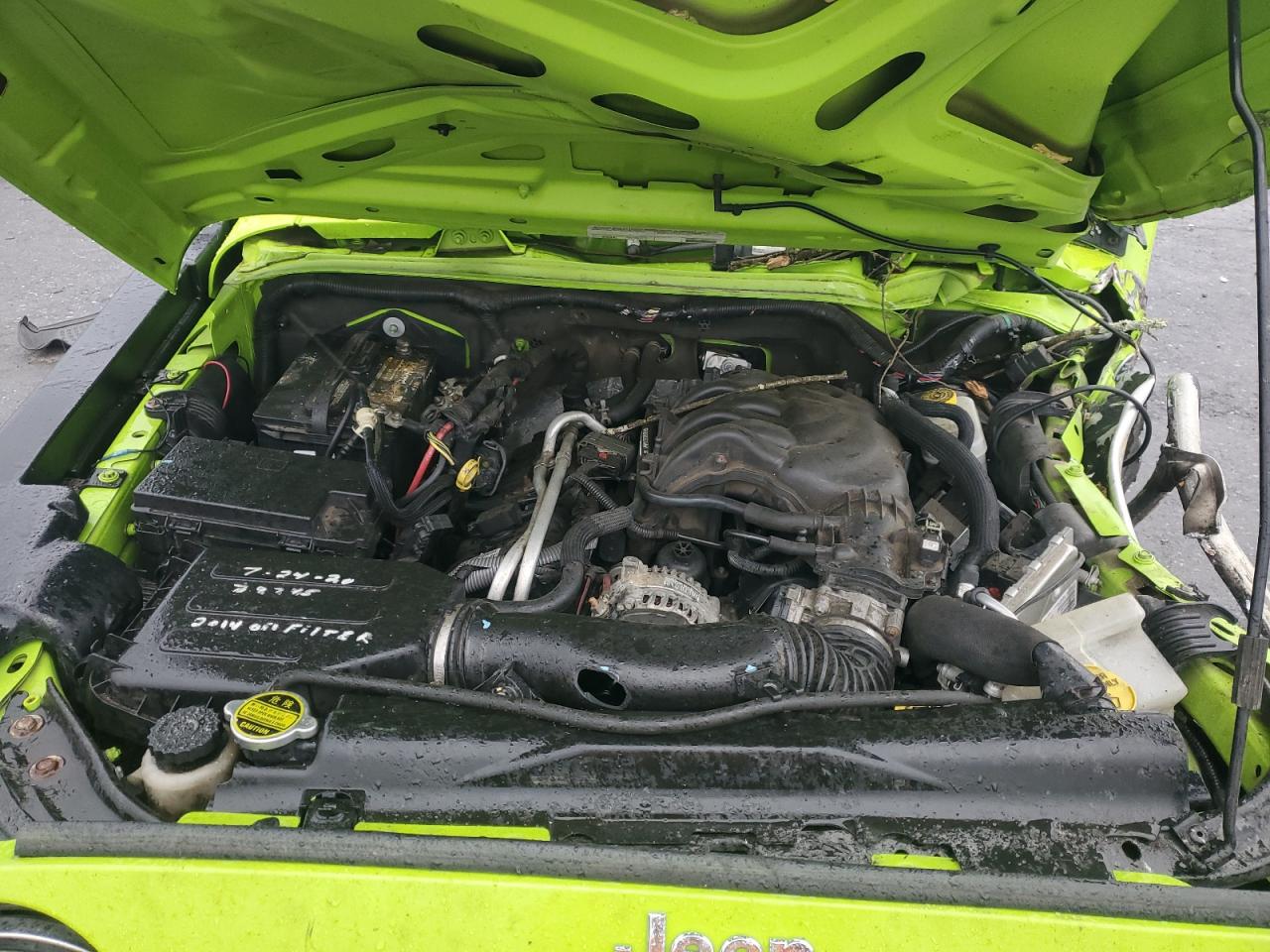 2012 Jeep Wrangler Unlimited Sport VIN: 1C4BJWDG3CL286445 Lot: 93022925