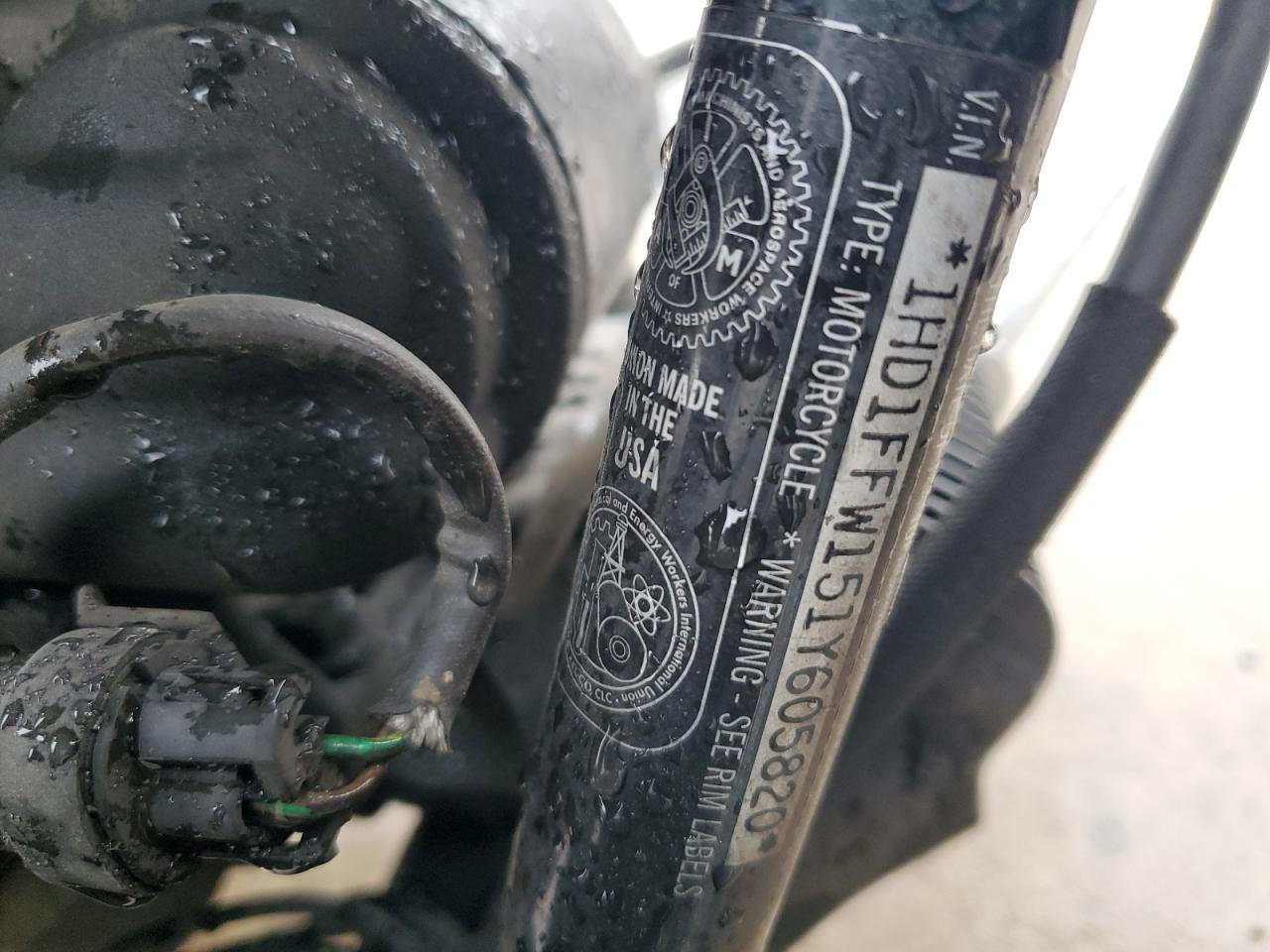 2001 Harley-Davidson Flhtci VIN: 1HD1FFW151Y605820 Lot: 93298625