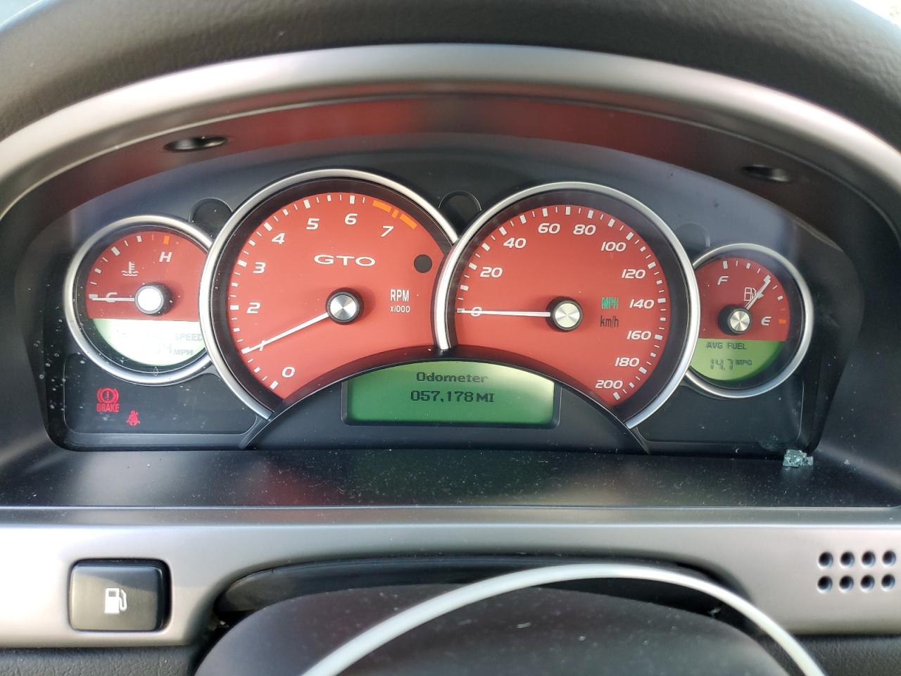 2005 Pontiac Gto VIN: 6G2VX12U65L473101 Lot: 93360225