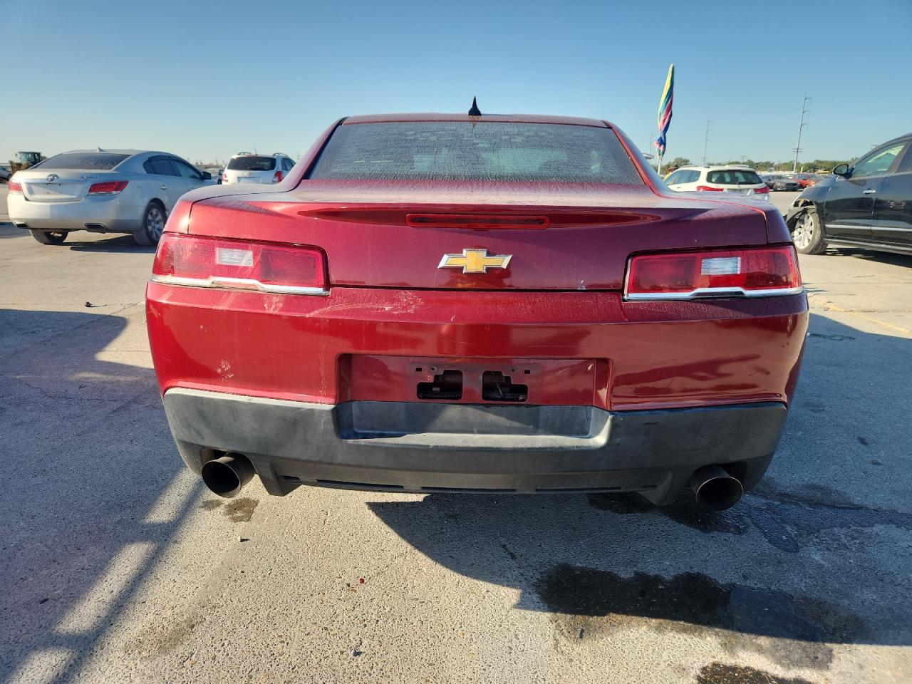 2014 Chevrolet Camaro Ls VIN: 2G1FA1E37E9265469 Lot: 92680585