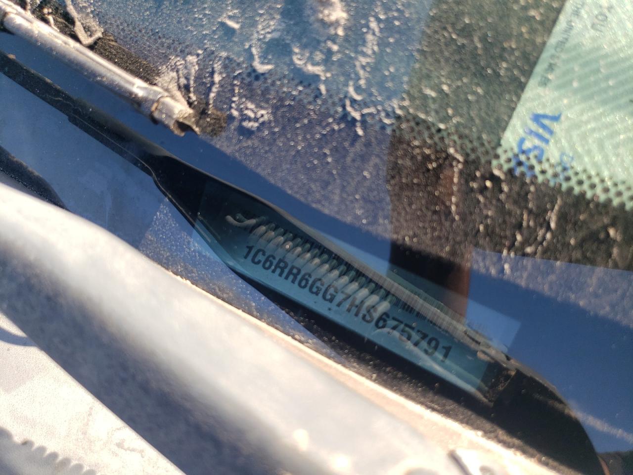 2017 Ram 1500 Slt VIN: 1C6RR6GG7HS675791 Lot: 93964025