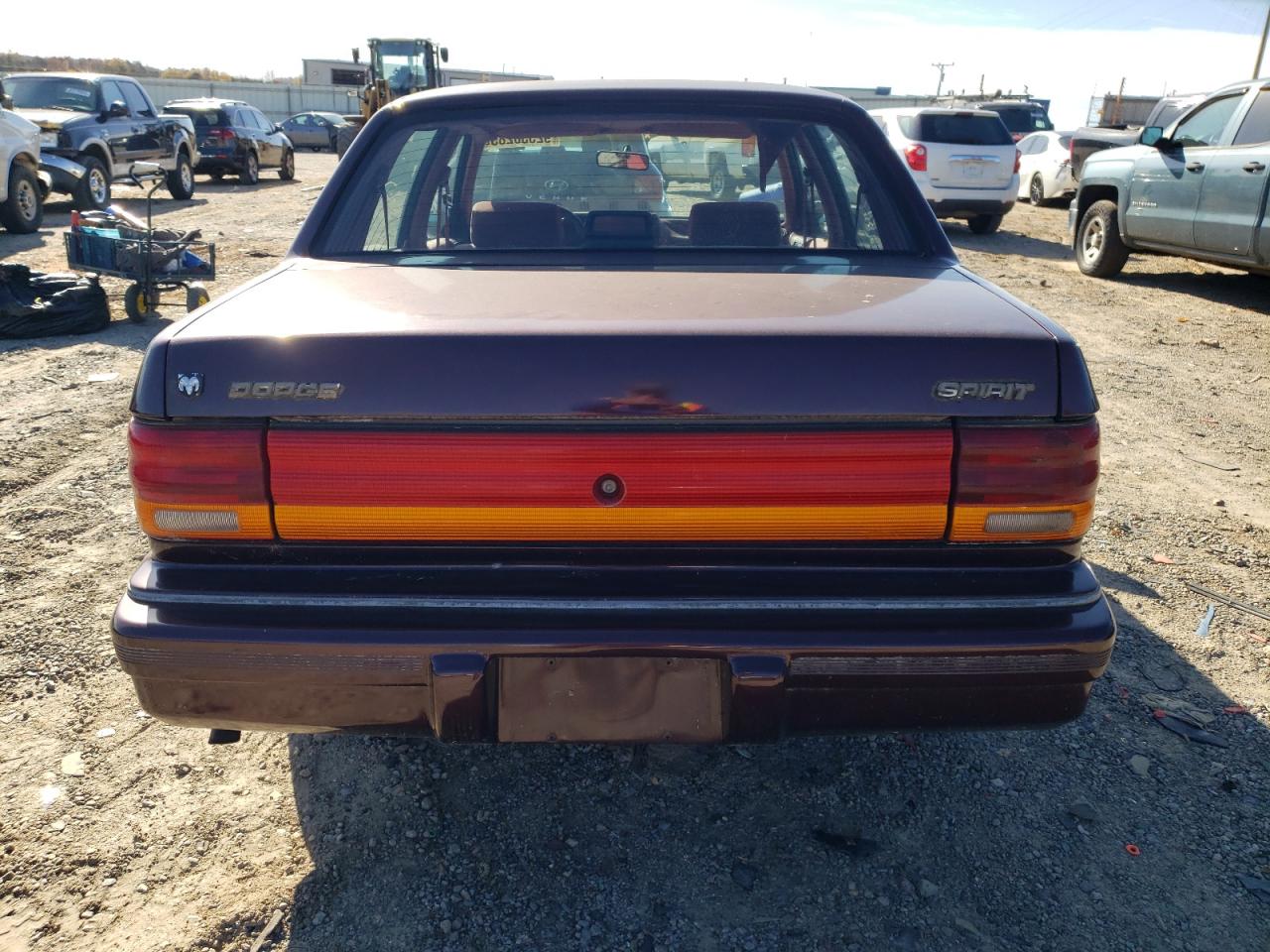 1993 Dodge Spirit VIN: 3B3XA46K9PT640136 Lot: 92530285