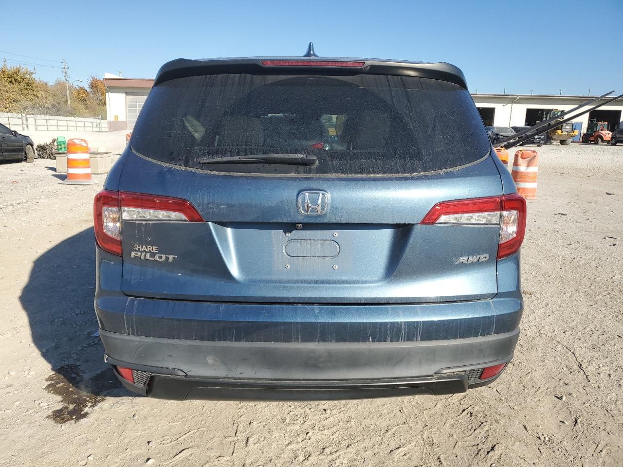 2019 Honda Pilot Lx VIN: 5FNYF6H19KB033925 Lot: 91708085