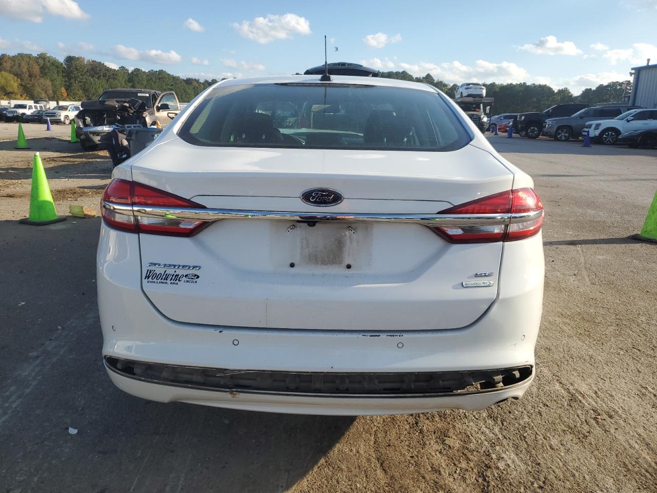 2017 Ford Fusion Se VIN: 3FA6P0HD8HR305423 Lot: 92041485