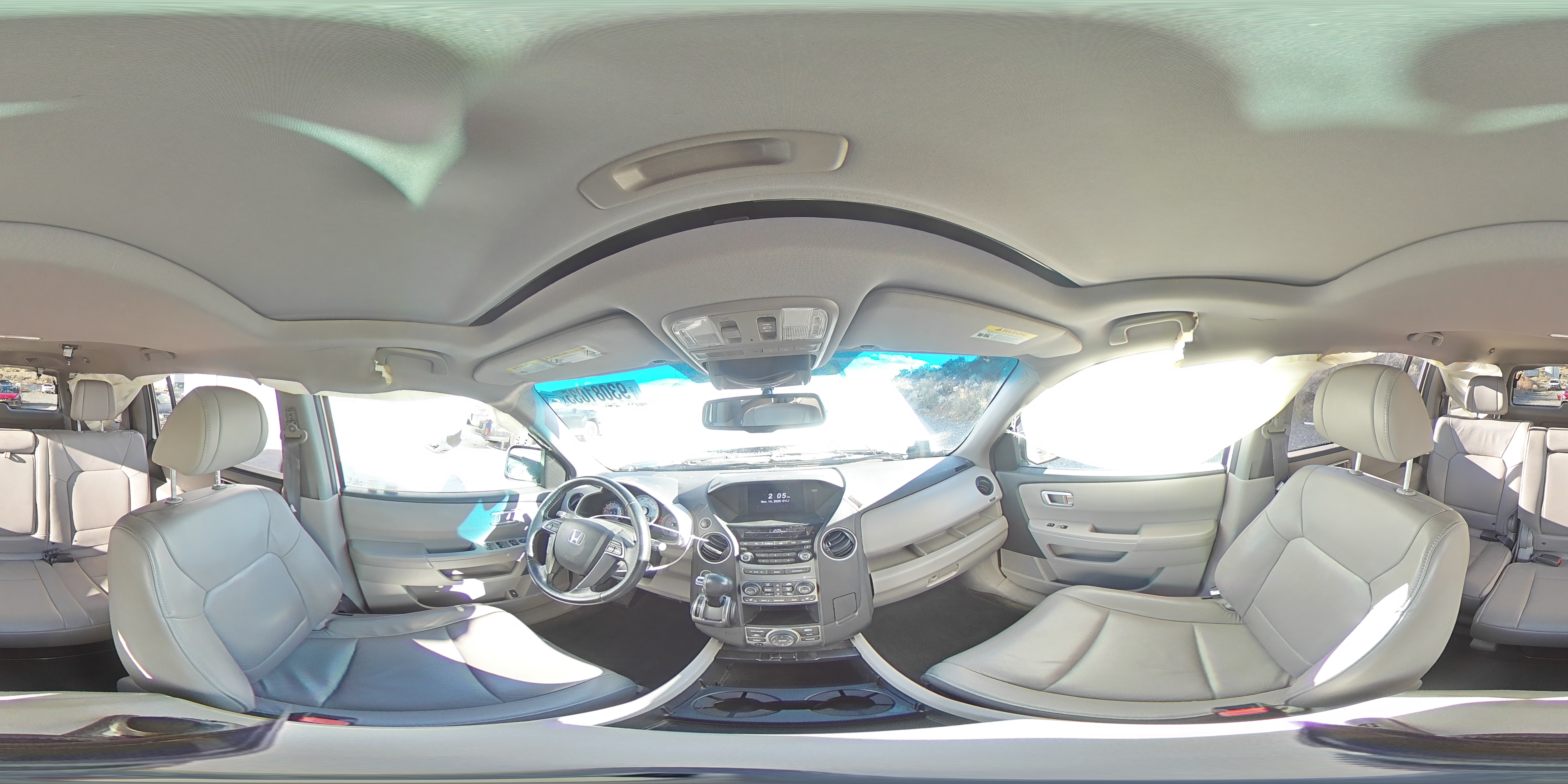 2014 Honda Pilot Exln VIN: 5FNYF4H78EB050809 Lot: 93081035