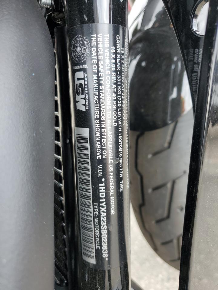 2025 Harley-Davidson Fxlrst VIN: 1HD1YXA23SB023638 Lot: 91466755