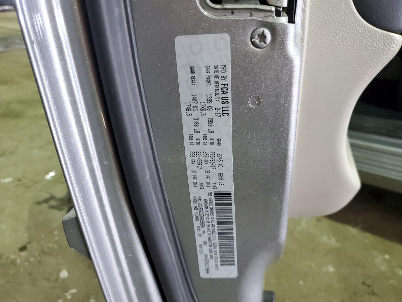 2017 Dodge Grand Caravan Sxt VIN: 2C4RDGCG7HR699660 Lot: 91979225