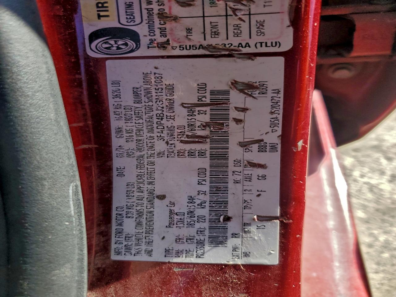 2016 Ford Fiesta Se VIN: 3FADP4BJ2GM151087 Lot: 93356125