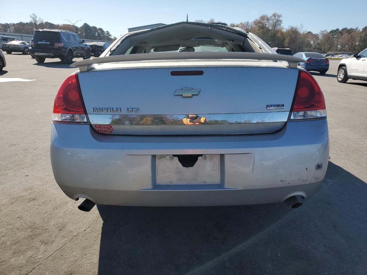 2009 Chevrolet Impala Ltz VIN: 2G1WU57M691219107 Lot: 93241715