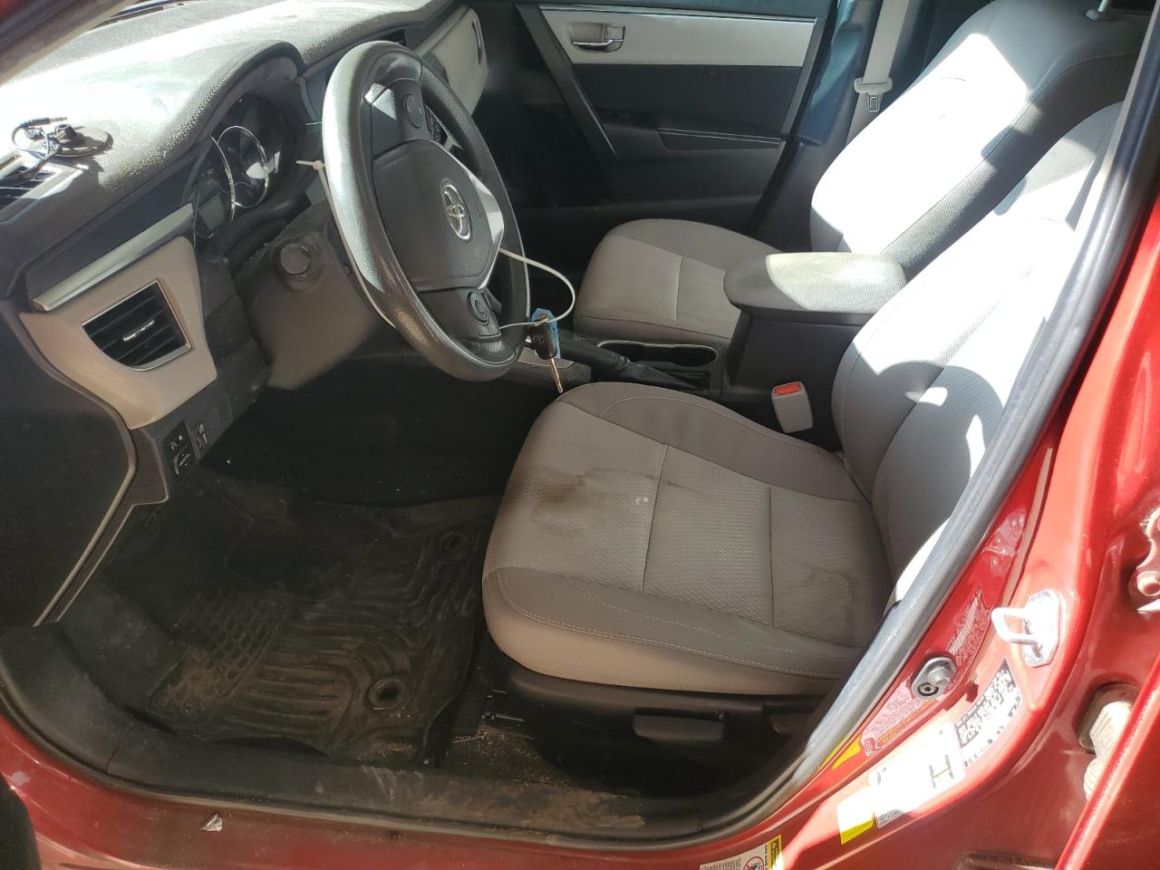 2015 Toyota Corolla L VIN: 2T1BURHE7FC309206 Lot: 90972275