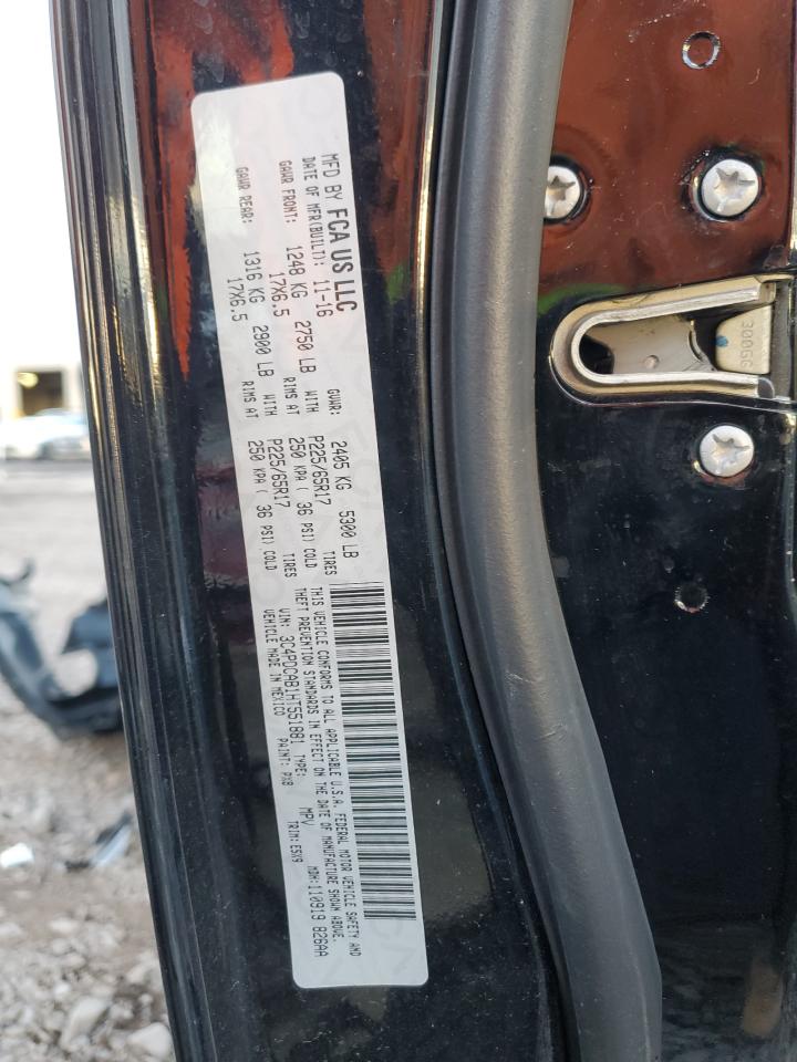 2017 Dodge Journey Se VIN: 3C4PDCAB1HT551881 Lot: 91736995