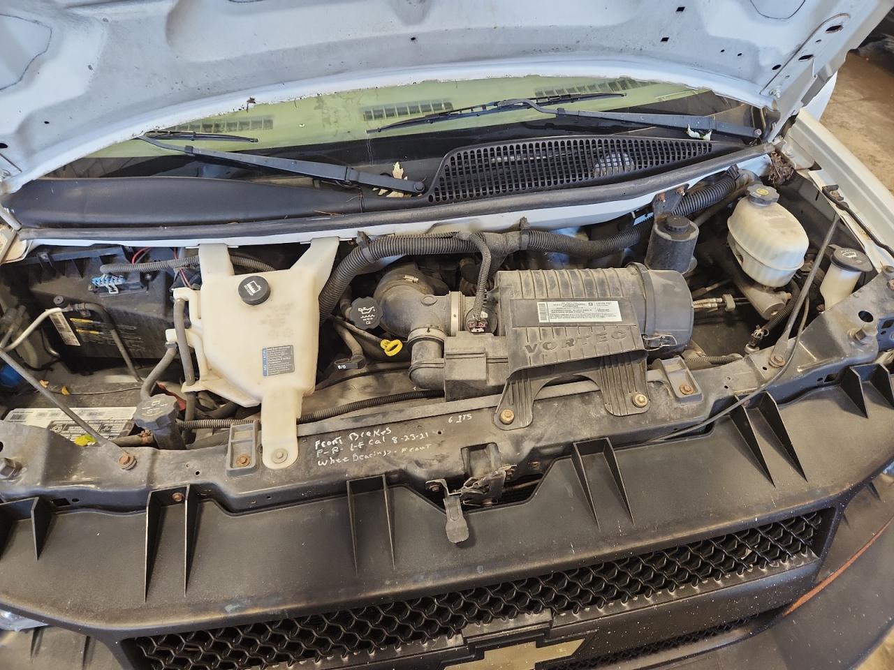 2008 Chevrolet Express G2500 Delivery Van VIN: 1GCGG25C381224040 Lot: 92089845