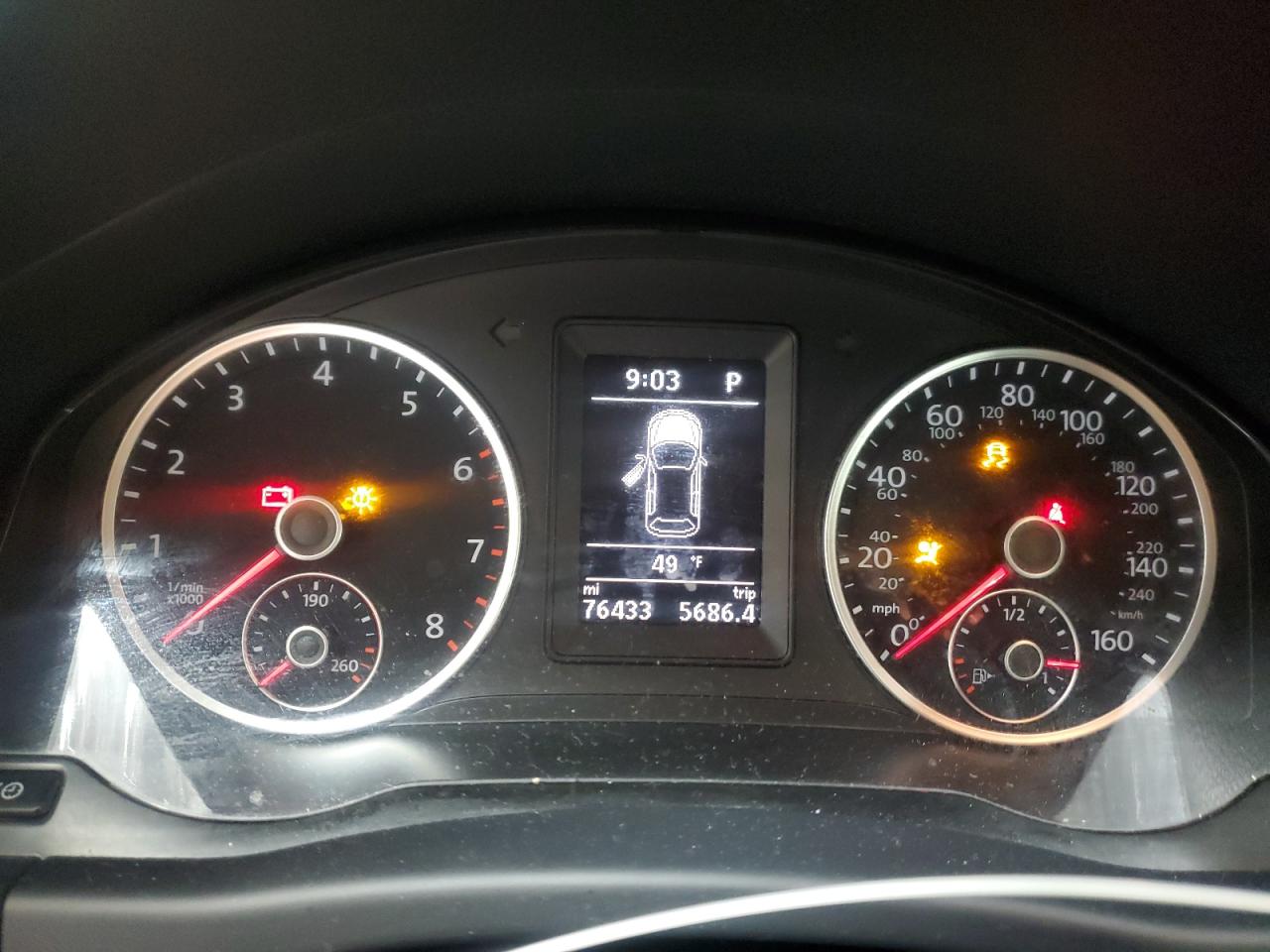 2015 Volkswagen Tiguan S VIN: WVGAV7AX2FW501256 Lot: 93346535