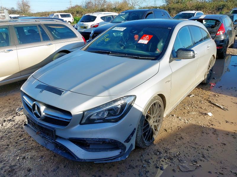 2018 MERCEDES-BENZ CLA CLA 45 4MATIC 5DR TIP AUTO for sale at Copart BRISTOL