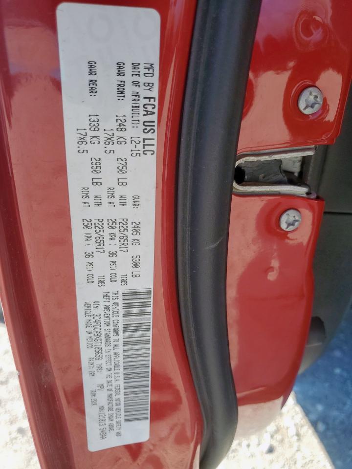 2016 Dodge Journey Se VIN: 3C4PDCABXGT185658 Lot: 91068075