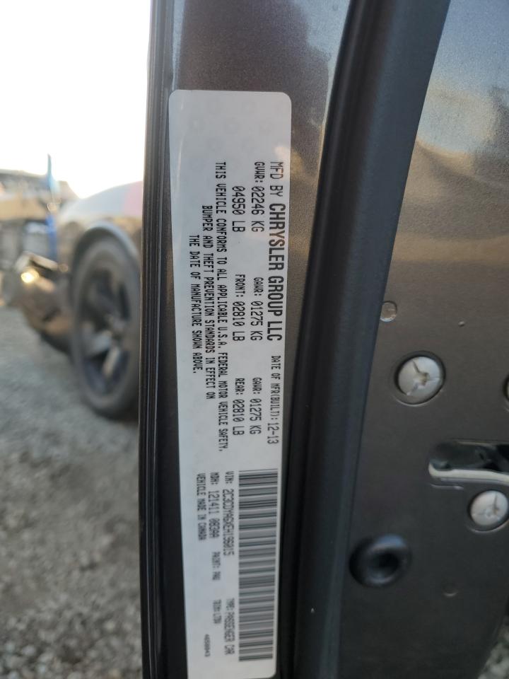 2014 Dodge Challenger Sxt VIN: 2C3CDYAGXEH196015 Lot: 91668205