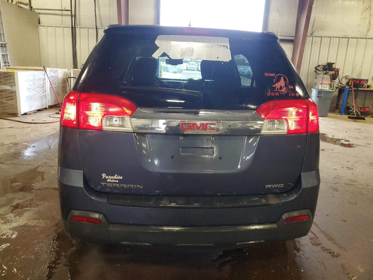 2014 GMC Terrain Sle VIN: 2GKFLVEK4E6194494 Lot: 91183835