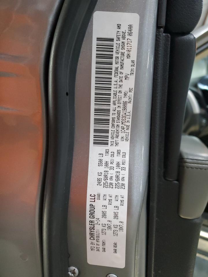 2014 Jeep Cherokee Limited VIN: 1C4PJMDS3EW190086 Lot: 92587425