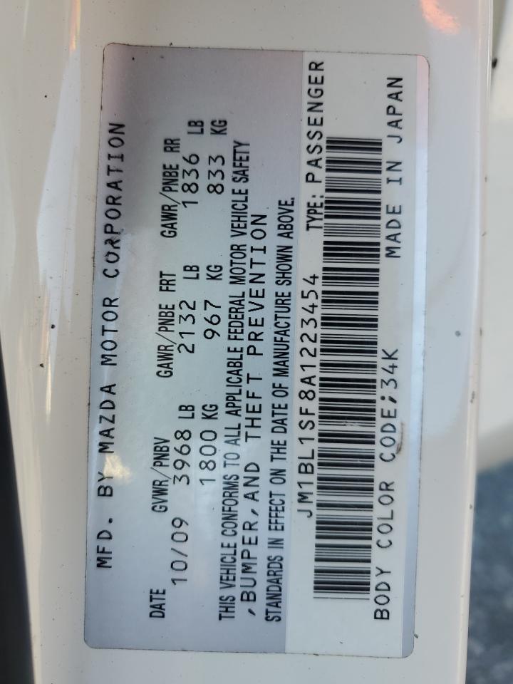 2010 Mazda 3 I VIN: JM1BL1SF8A1223454 Lot: 91829585