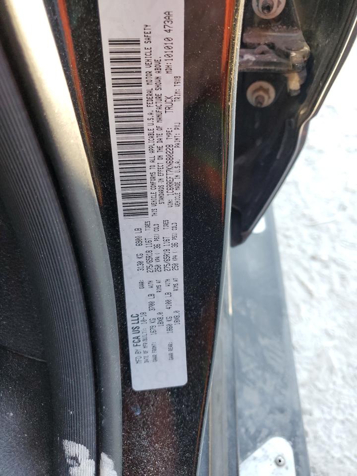 2019 Ram 1500 Big Horn/Lone Star VIN: 1C6RREFT7KN680228 Lot: 93146395