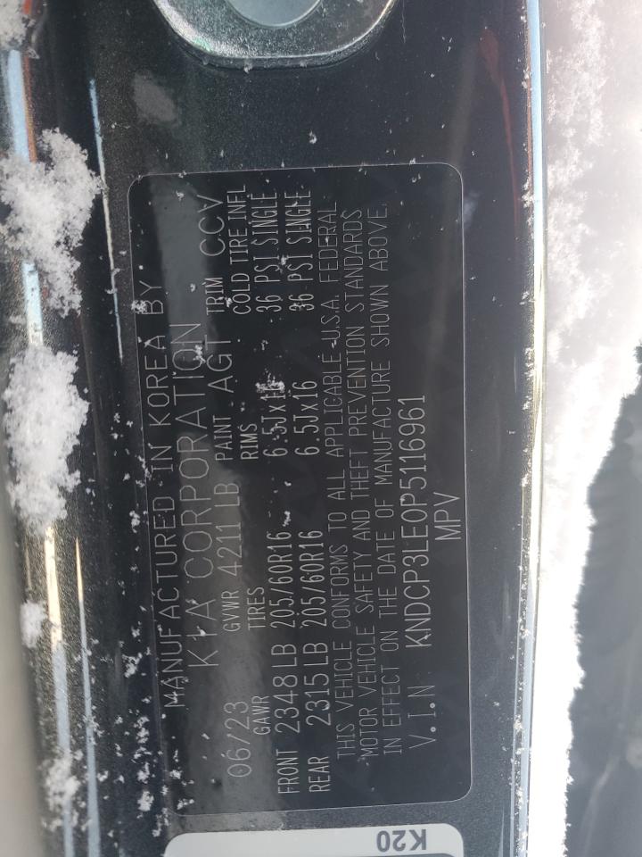 2023 Kia Niro Lx VIN: KNDCP3LE0P5116961 Lot: 91460345