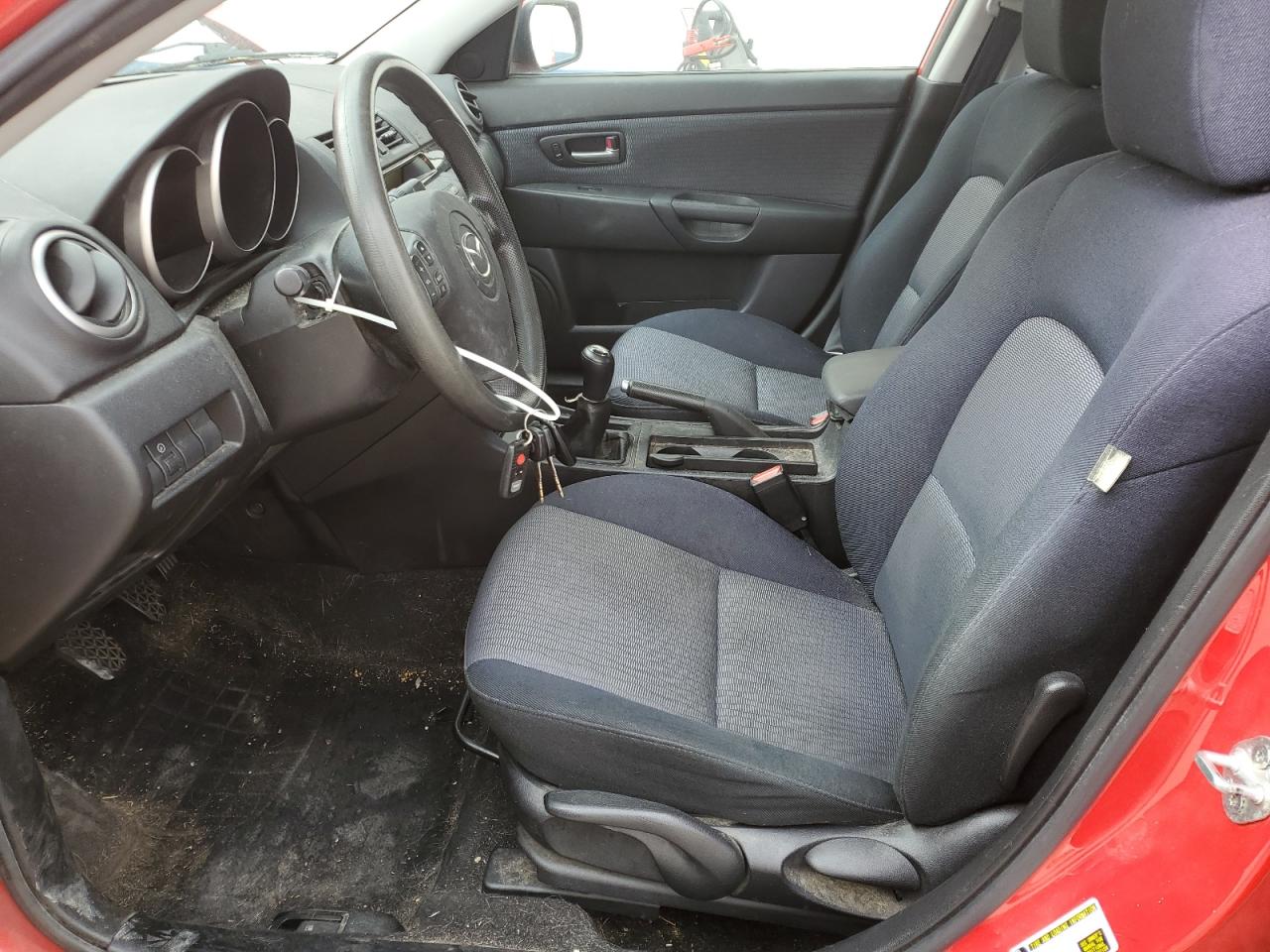 2008 Mazda 3 I VIN: JM1BK32FX81837852 Lot: 92744425