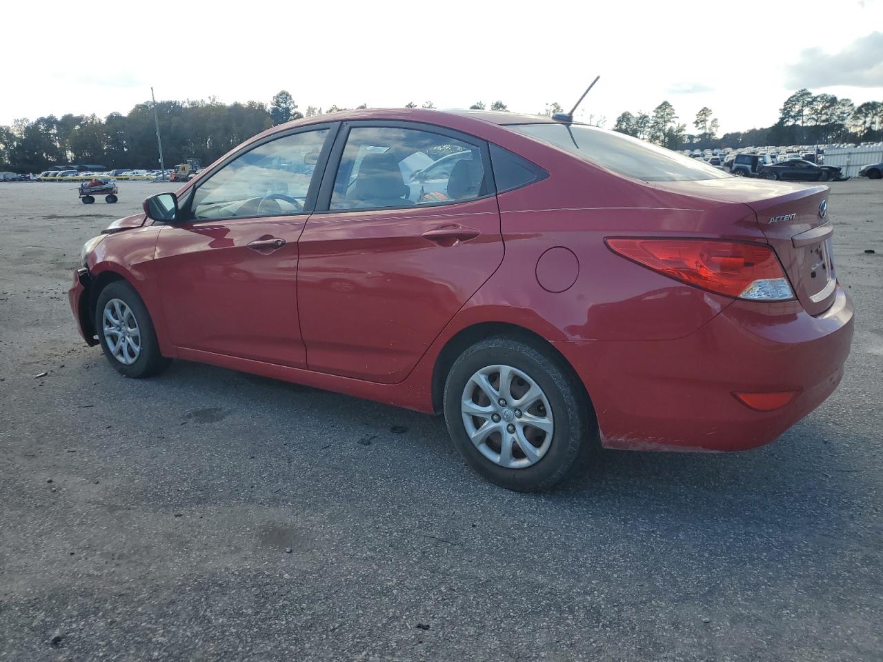 2012 Hyundai Accent Gls VIN: KMHCT4AE8CU166958 Lot: 90924575