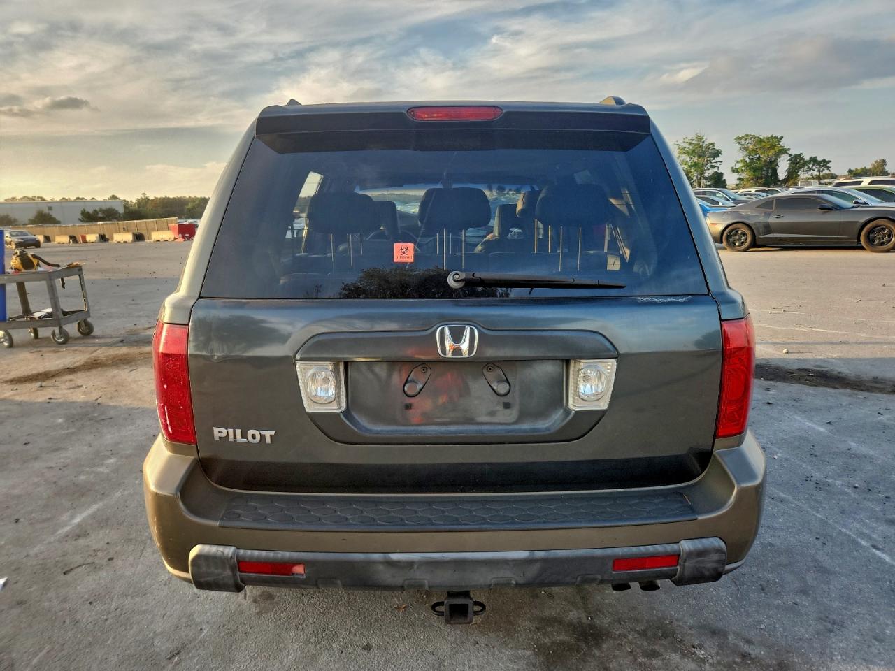 2005 Honda Pilot Exl VIN: 2HKYF18745H551020 Lot: 92895895