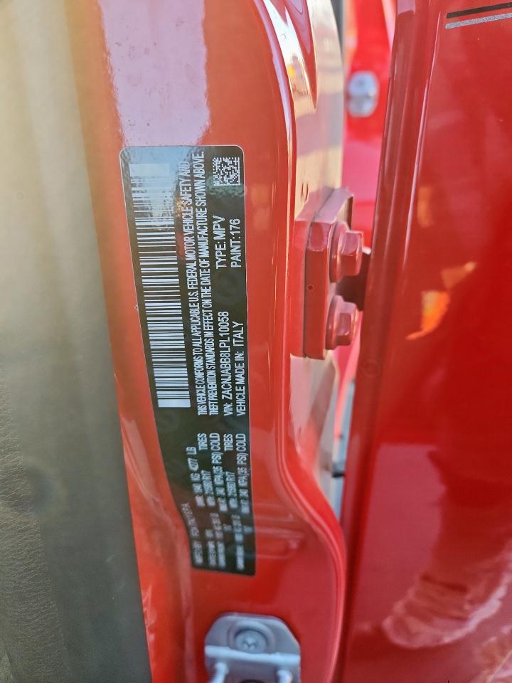 2020 Jeep Renegade Latitude VIN: ZACNJABB8LPL10058 Lot: 91013655