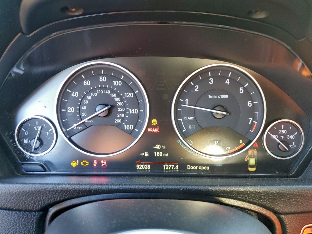 2015 BMW 335 I VIN: WBA3A9C57FKW74422 Lot: 92928315