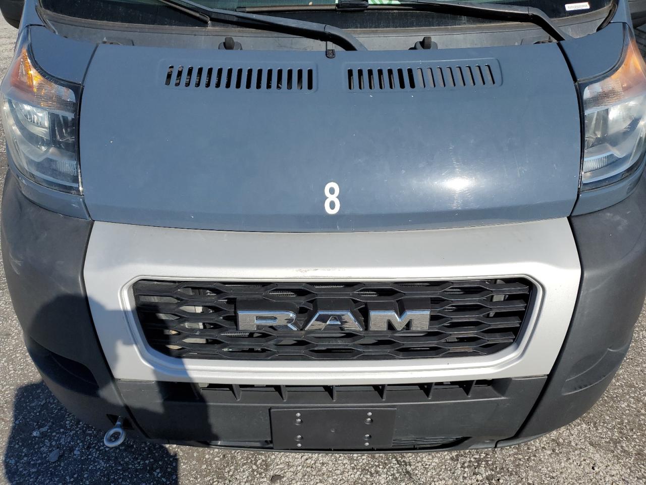 2021 Ram Promaster 3500 Delivery Van VIN: 3C6MRVJG9ME580532 Lot: 87413605