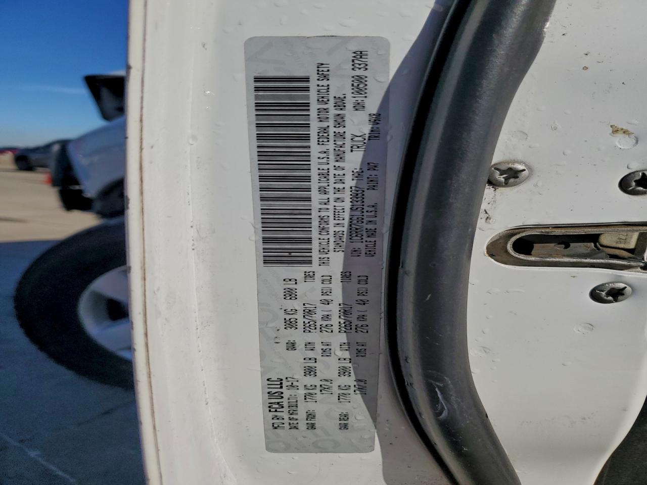 2018 Ram 1500 Slt VIN: 1C6RR7GG1JS133937 Lot: 94487955