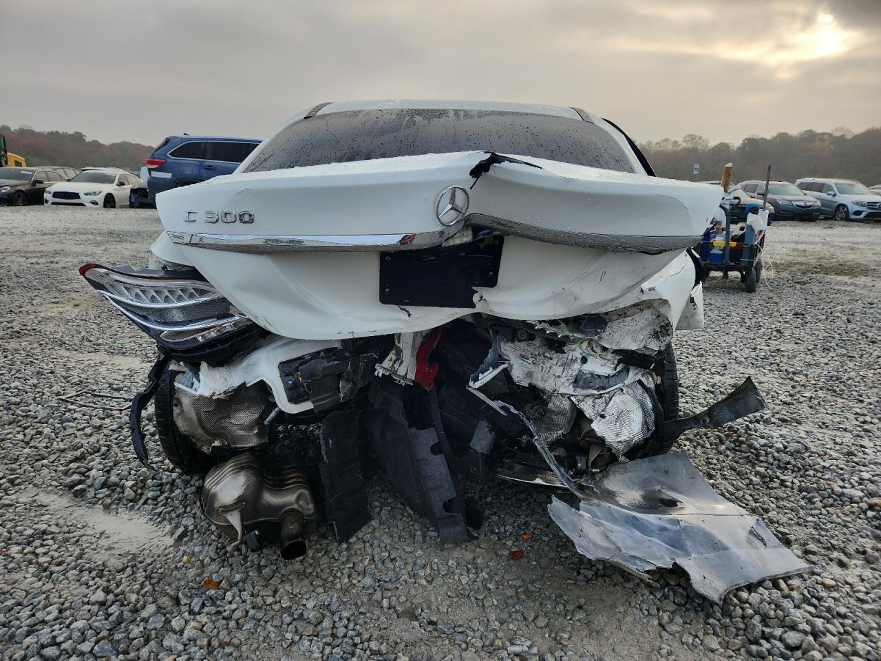 2017 Mercedes-Benz C 300 VIN: 55SWF4JB6HU189930 Lot: 93663825
