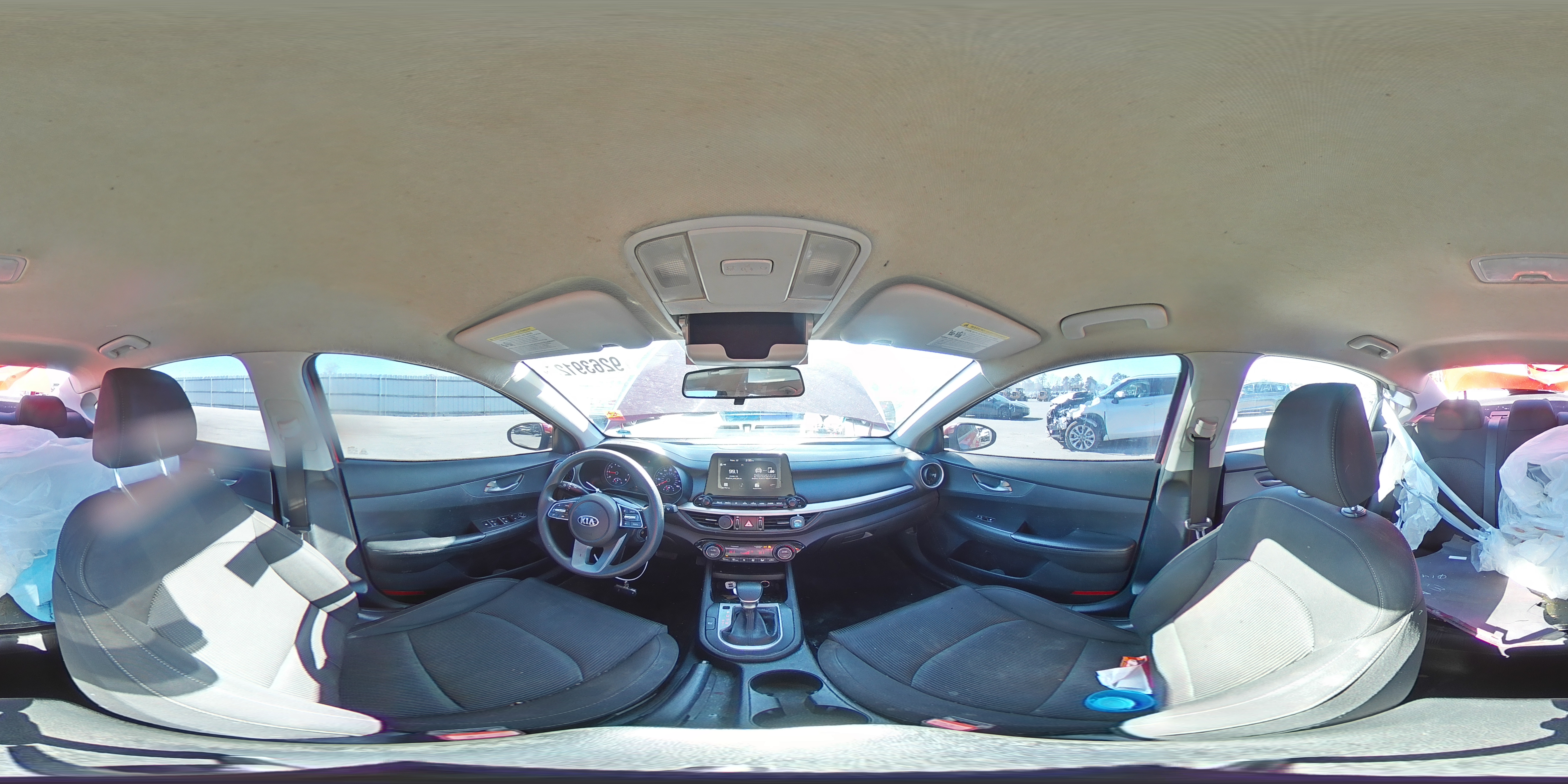 2019 Kia Forte Fe VIN: 3KPF24AD1KE020460 Lot: 92639125