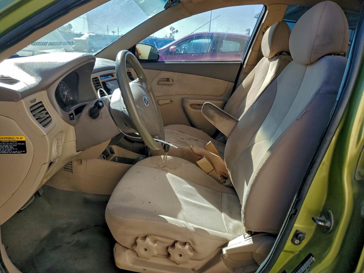 2007 Kia Rio Base VIN: KNADE123076258653 Lot: 93085555