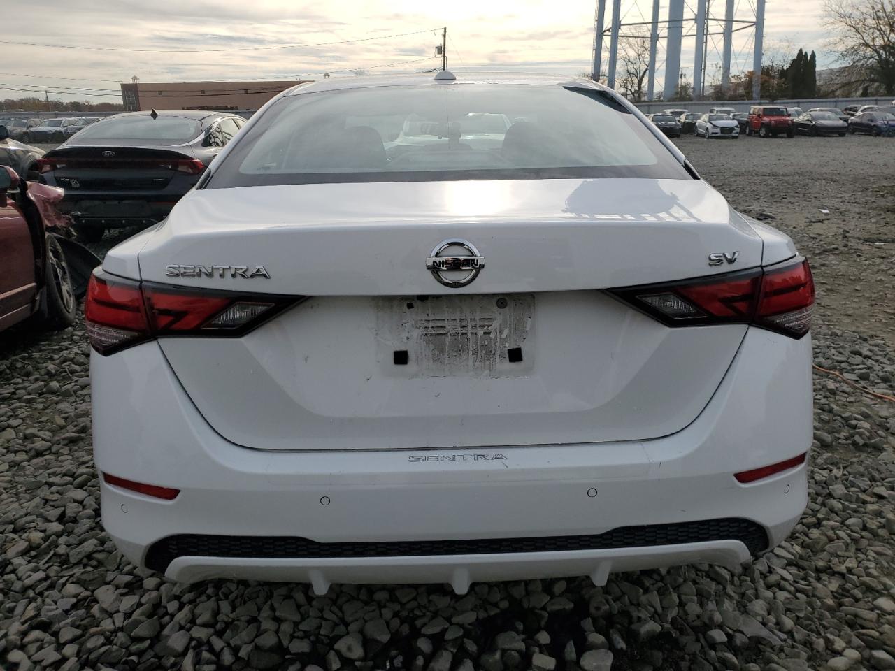 2022 Nissan Sentra Sv VIN: 3N1AB8CV6NY284688 Lot: 91005855