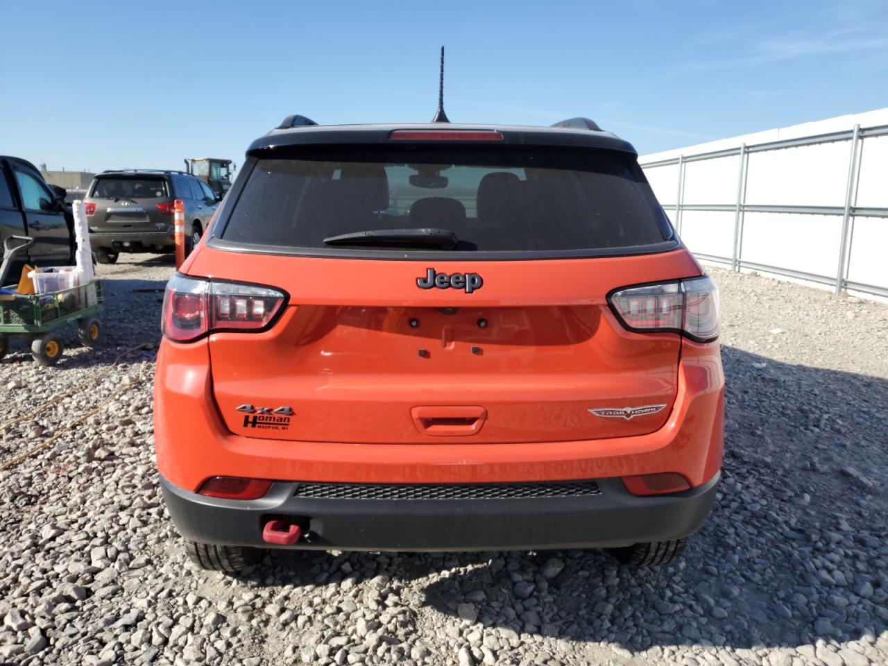 2017 Jeep Compass Trailhawk VIN: 3C4NJDDB8HT673672 Lot: 91104525