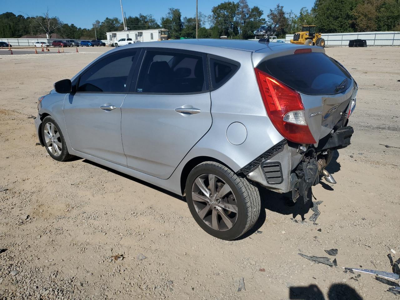 2012 Hyundai Accent Gls silver null gas KMHCU5AE9CU017459 photo #3