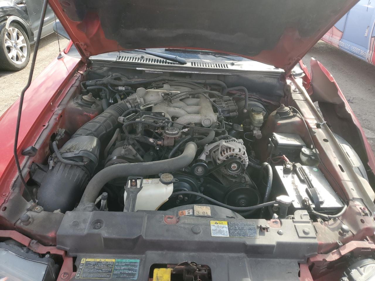 2003 Ford Mustang VIN: 1FAFP404X3F319896 Lot: 92676085