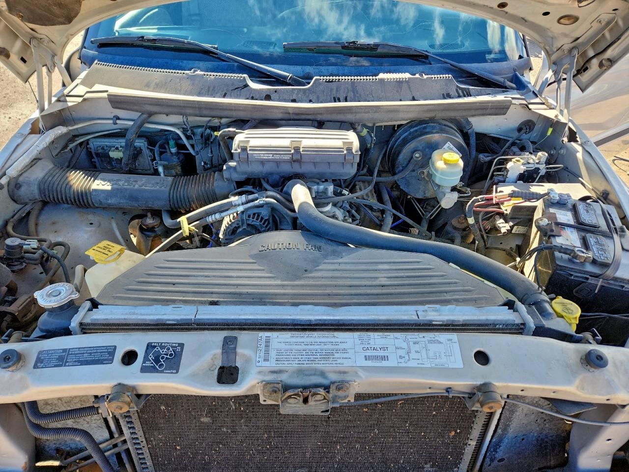 2001 Dodge Ram 1500 VIN: 3B7HF13Z21G230721 Lot: 92816215