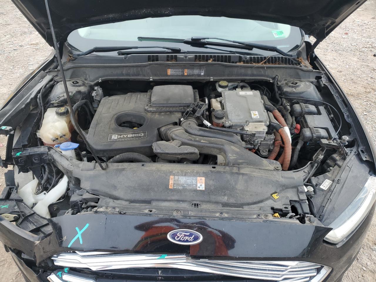 2016 Ford Fusion S Hybrid VIN: 3FA6P0UU6GR250832 Lot: 93607225