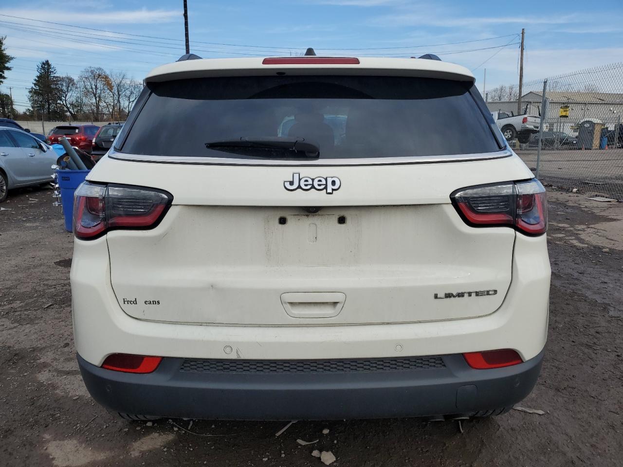 2018 Jeep Compass Limited VIN: 3C4NJCCB6JT406676 Lot: 93553945