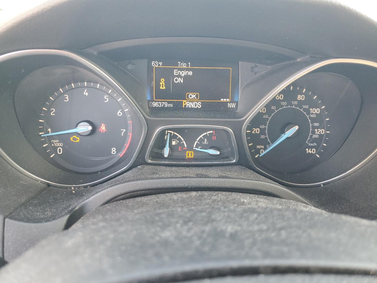 2015 Ford Focus Se VIN: 1FADP3K21FL214456 Lot: 92001695