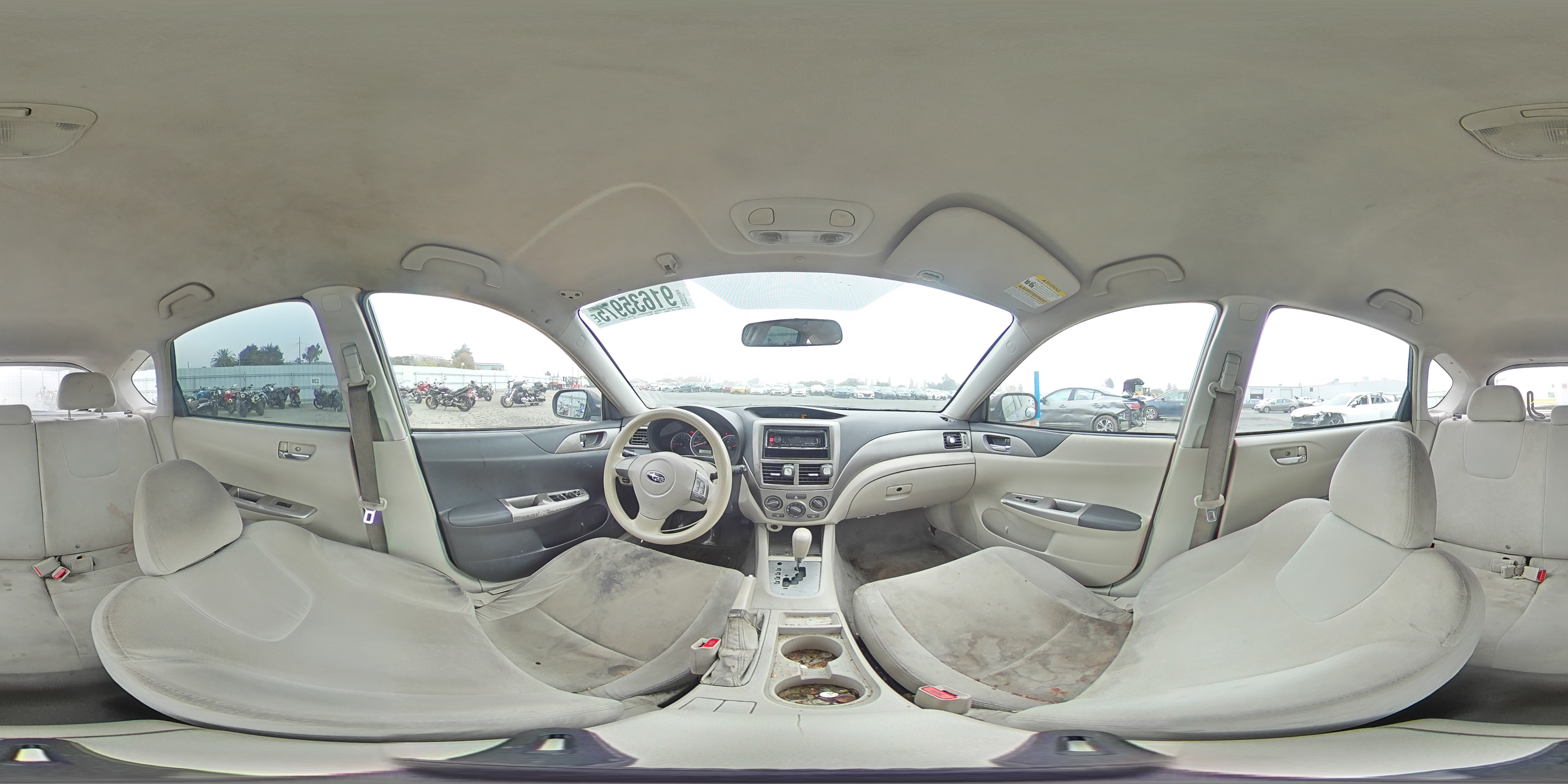 2008 Subaru Impreza 2.5I VIN: JF1GH61698H827074 Lot: 91635975