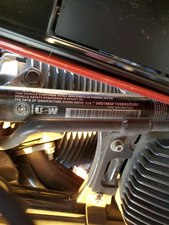 2025 Harley-Davidson Flhtcutg VIN: 1HD1MAF15SB852526 Lot: 90865345