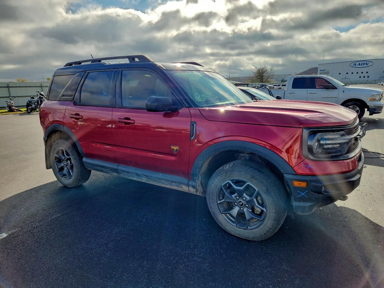 2021 Ford Bronco Sport Badlands VIN: 3FMCR9D93MRA31387 Lot: 93842605