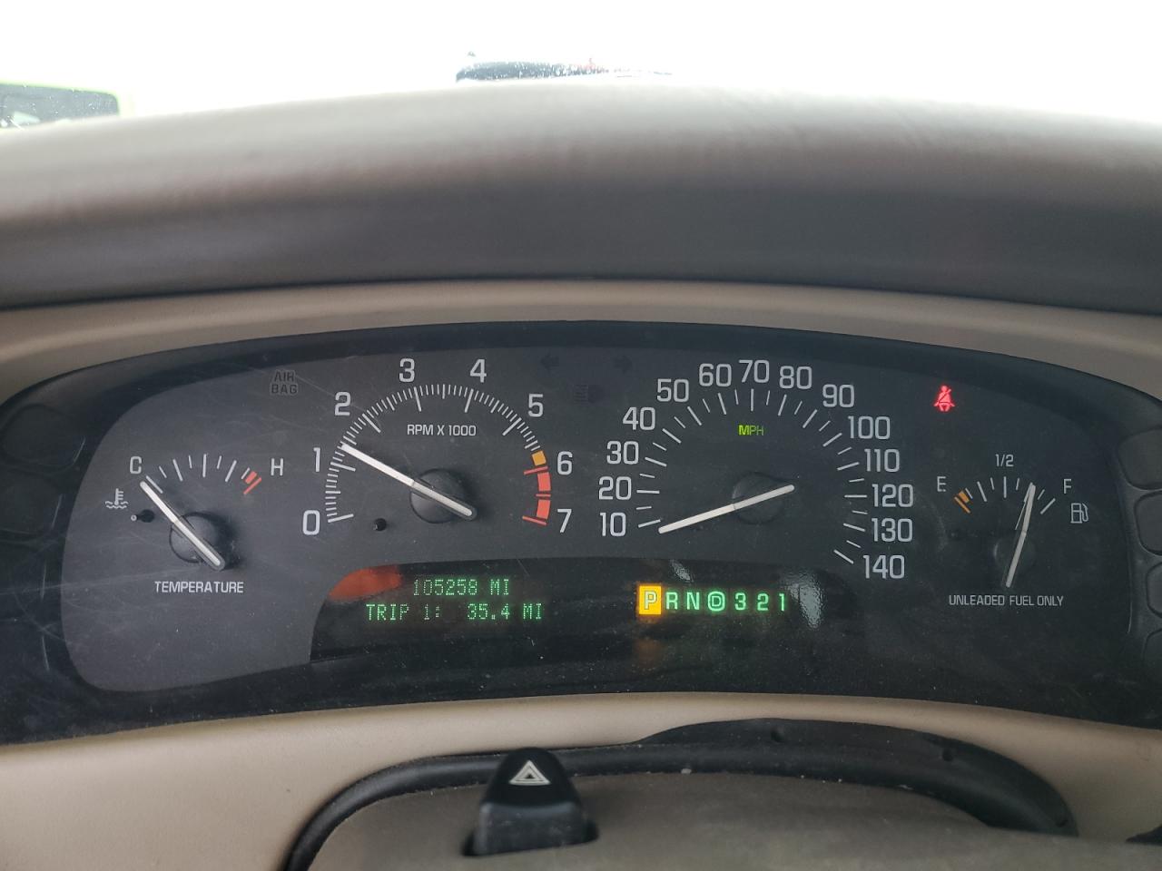 2001 Buick Park Avenue VIN: 1G4CW54K214203708 Lot: 91922895